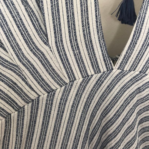 Striped Tulip Maxi Dress (Large) - Picture 5 of 7